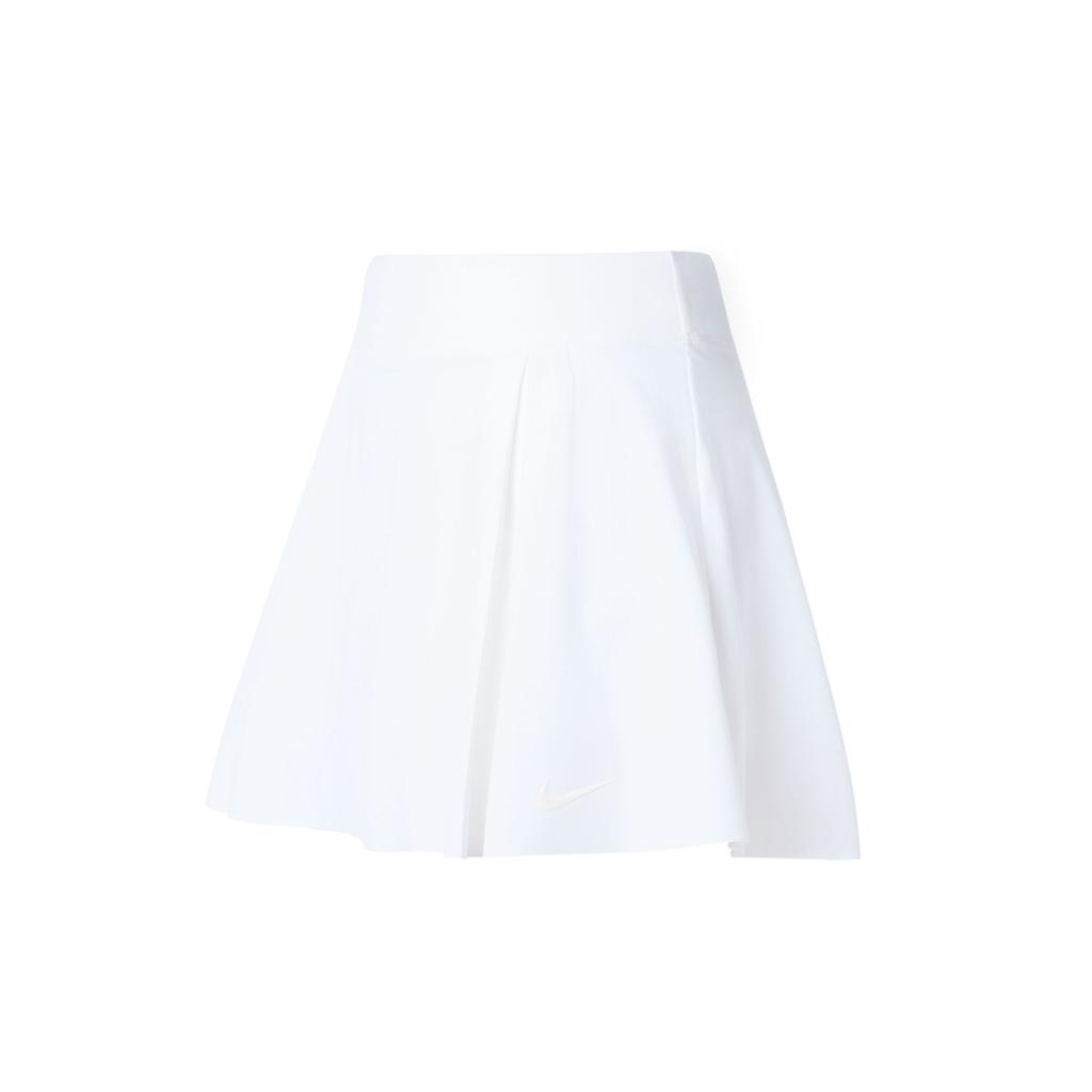 Nike Golf Club Skirt Solid Color Golf Skirt With Built-In Shorts Comfortable Casual A-Line Women Skirts White DD3736-100