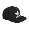 Мужская кепка Adidas Originals Snapback с плоским козырьком S48638, Плоский козырек, Черный, Параллельный импорт