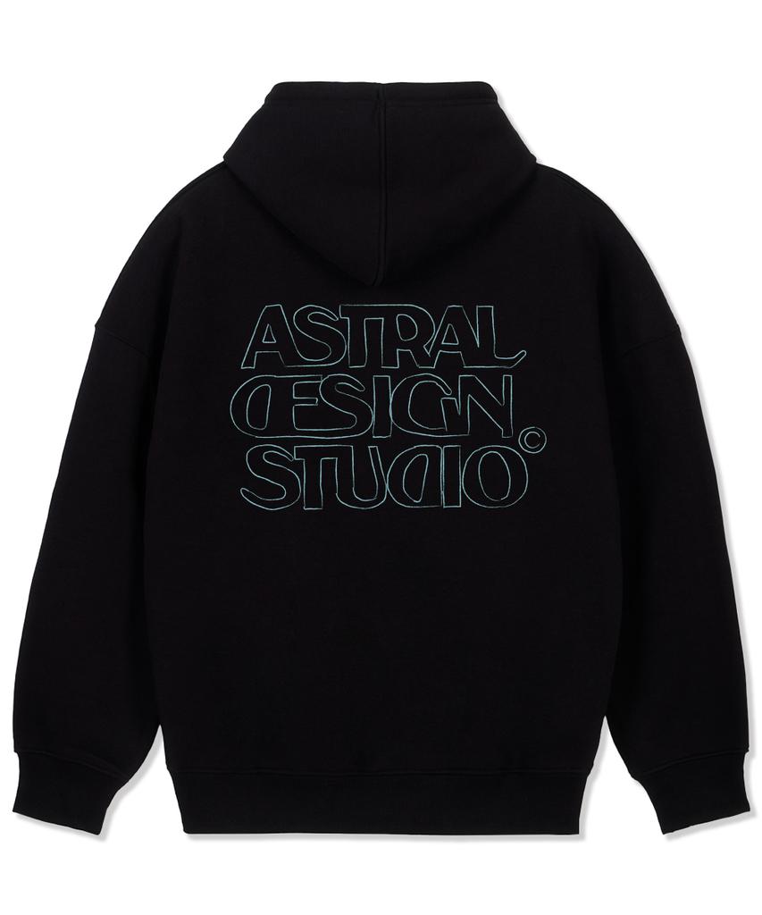Худи с широкими плечами Astral Design Studio 2_Черный