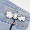 Metal Pins Tighten Waist Button Clothing Accessories Waist Clip New Waist Closing Button  Women