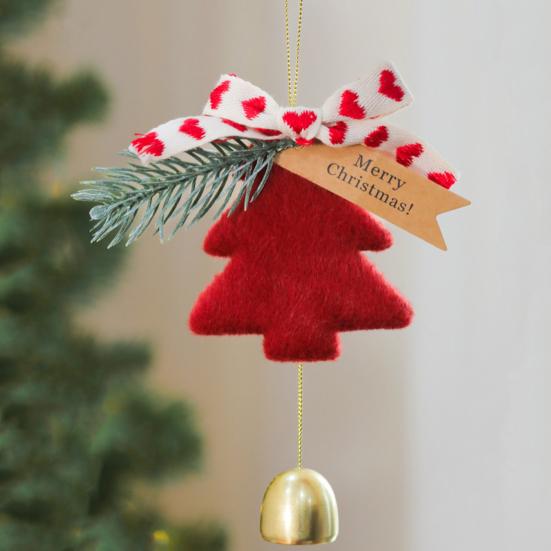 Подвеска Yousheng Christmas, праздничная подвеска в виде колокольчика на рождественскую елку, изысканное подвесное украшение в виде колокольчика для украшения дома на праздник