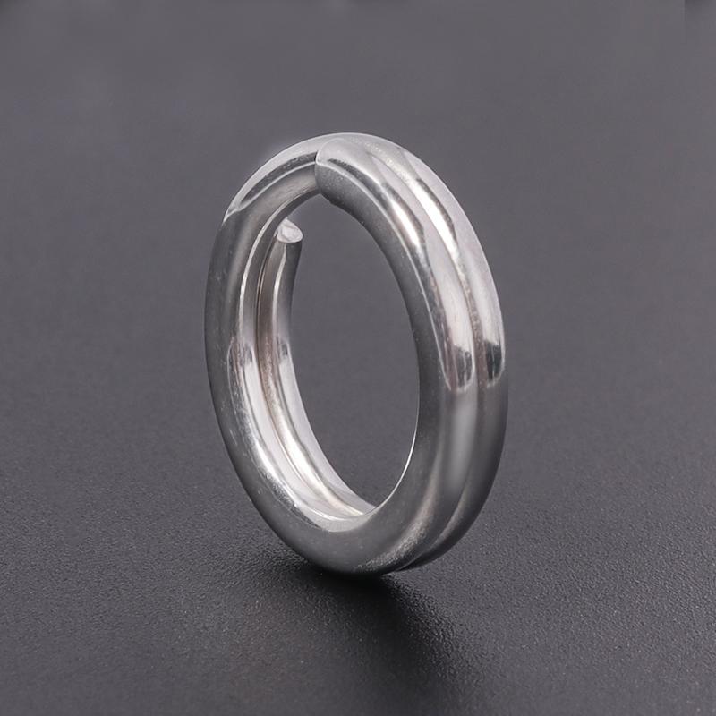 Louleur 316 Stainless Steel Keyring Split Ring Key Ring For Key Chain Keychain Diy Jewelry Making Sleutelhanger Key Rings