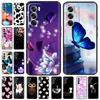 Роскошный painted чехол для OPPO Reno 12 Pro Задняя крышка Силиконовый чехол для телефона для OPPO Reno 12 Reno12 Pro 5G Защитный корпус Capas