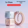 Совместимое с Apple 16-ваттное GaN-зарядное устройство для iPhone 15 Pro Max/14 Plus - Оригинальная быстрая зарядка PD