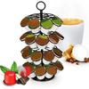 Holds 36 Pods Coffee Capsule Stand Rust-proof Capsule Display Rack Coffee Accessories