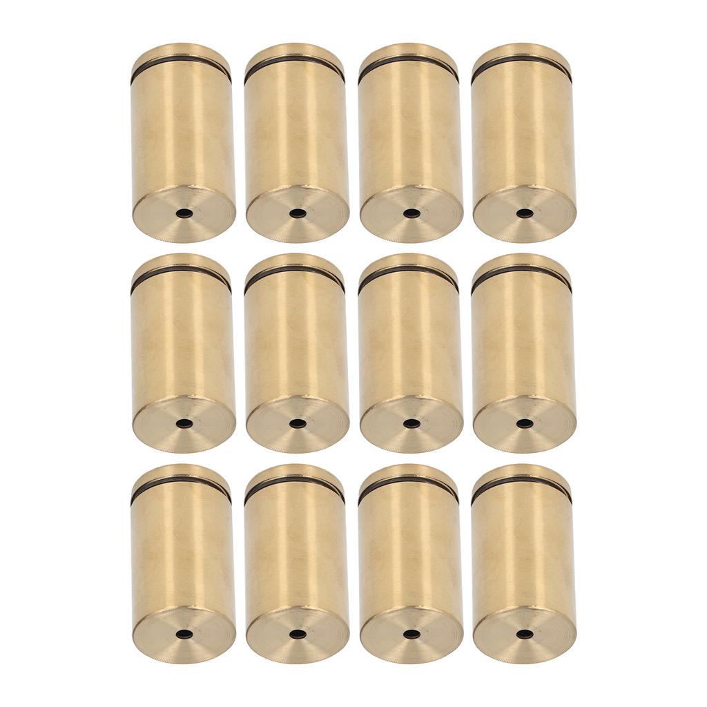 12Set Stainless Steel Standoff Screws Advertising Nails Wall Standoff Sign Holders Screws for Acrylic Support