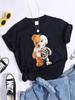Hello Teddy Bear Show You What I Am Really Look Like Women T Shirts Summer Casual T-Shirt Street Hip Hop Tops