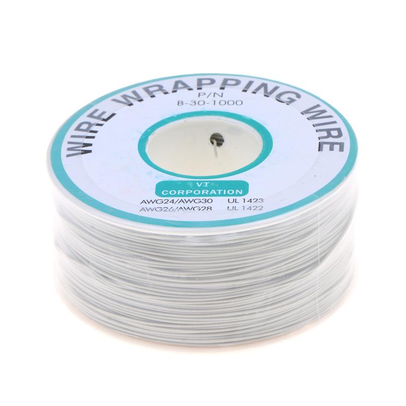 11 Colors 250M 30Awg Wire Wrapping Wire B-30-1000 Ul1423 Tinned Copper Solid Pvc Jumper Insulation Cable Ok Wire