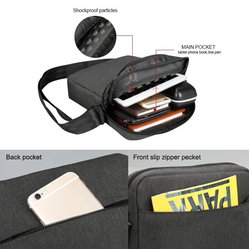 Tigernu Мужская сумка-мессенджер, водонепроницаемая сумка через плечо высокого качества для мужчин, деловая дорожная сумка через плечо, мужская мини-сумка