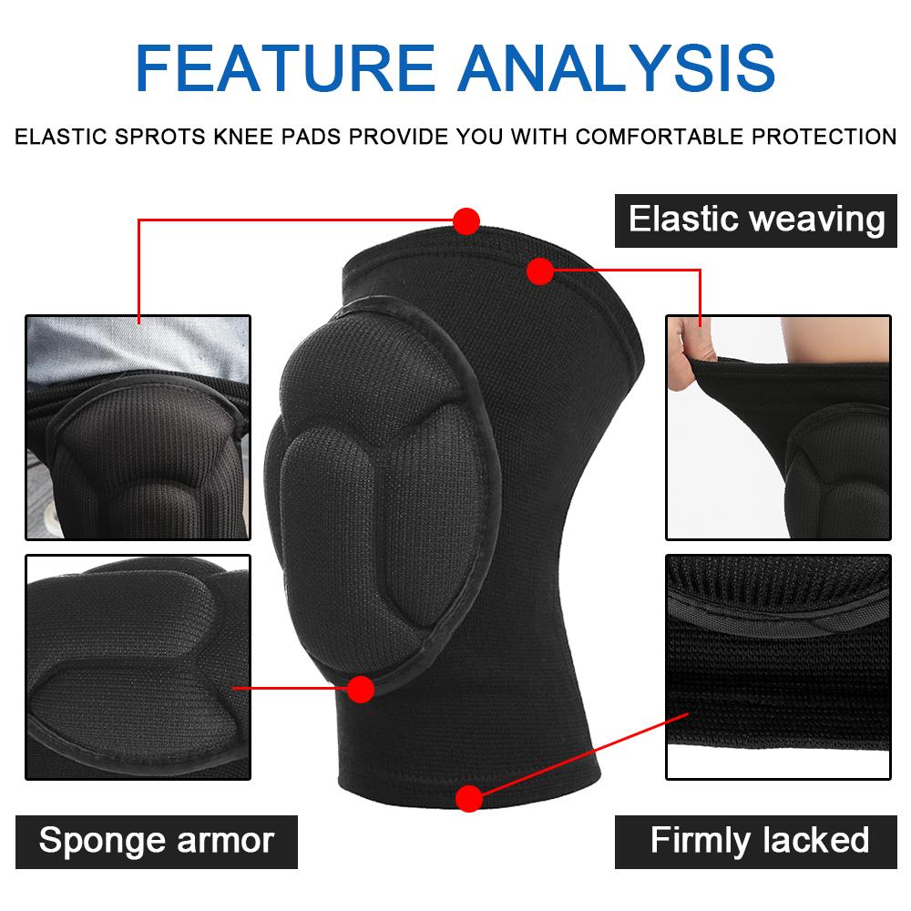 Защитное снаряжение налокотники EVA толстая защита велосипедный наколенник для мотоцикла дышащий наколенник спортивный губчатый наколенник