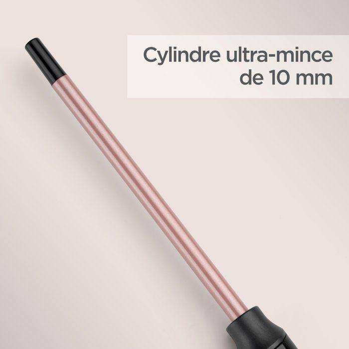Ручной плойка BABYLISS C449E - Диаметр 10 мм - Ультрабыстрый нагрев - Термостойкий коврик и перчатка