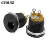10PCS/lot DC022 DC-022 5.5x2.1mm DC Power Socket  5.5*2.5mm DC Connector 5.5*2.1 Round Hole Interface Panel Socket 3.5x1.3mm