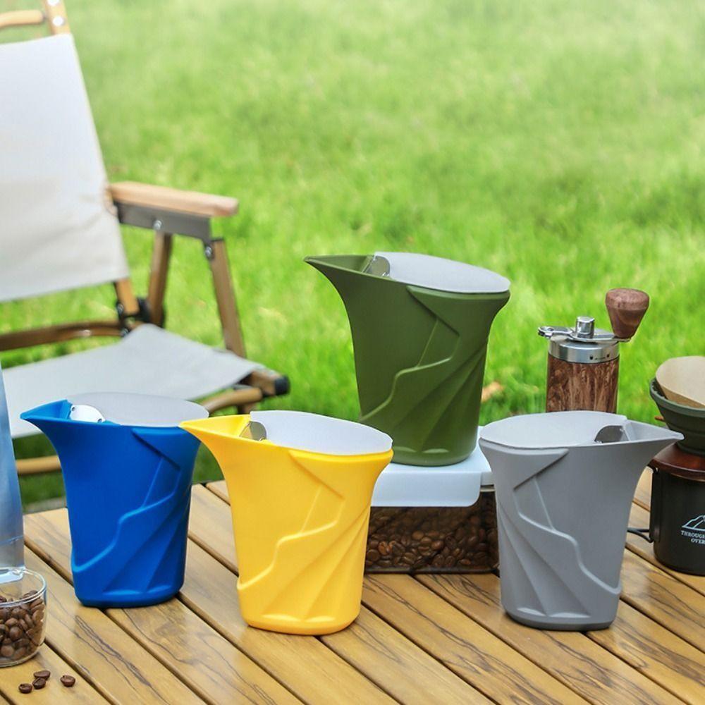 Кофеварка с носиком для капельного кофе Силиконовая кофеварка для путешествий