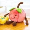 Мягкая плюшевая подушка в виде арбуза, спящая кукла-вишня, кукла-фрукт, супермягкий милый подарок для детей