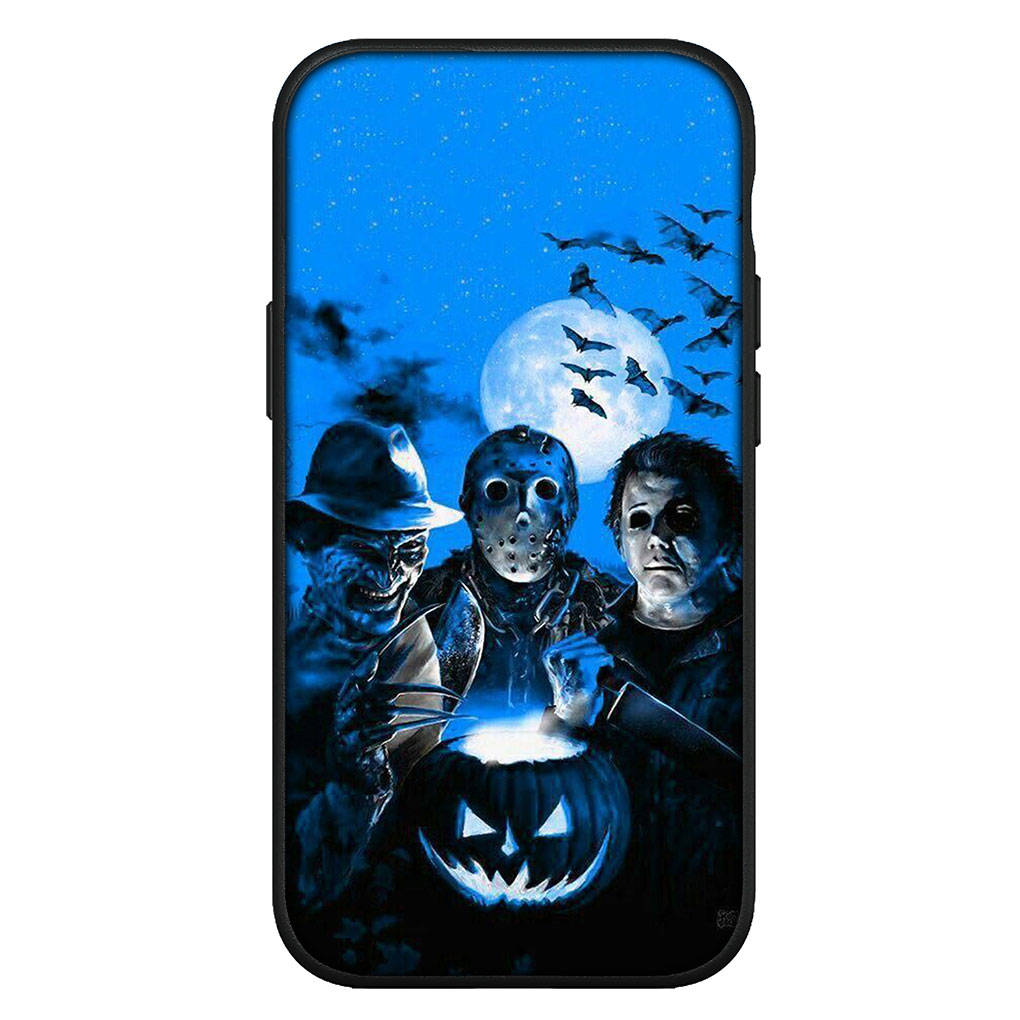 Чехол для iPhone 16 15 Xiaomi Redmi Note 14 13 12 11 Pro Max X 8 9 16e Samsung Galaxy S25 S24 S23 Moto OPPO Huawei Проклятие Майкла Майерса Чехол для телефона