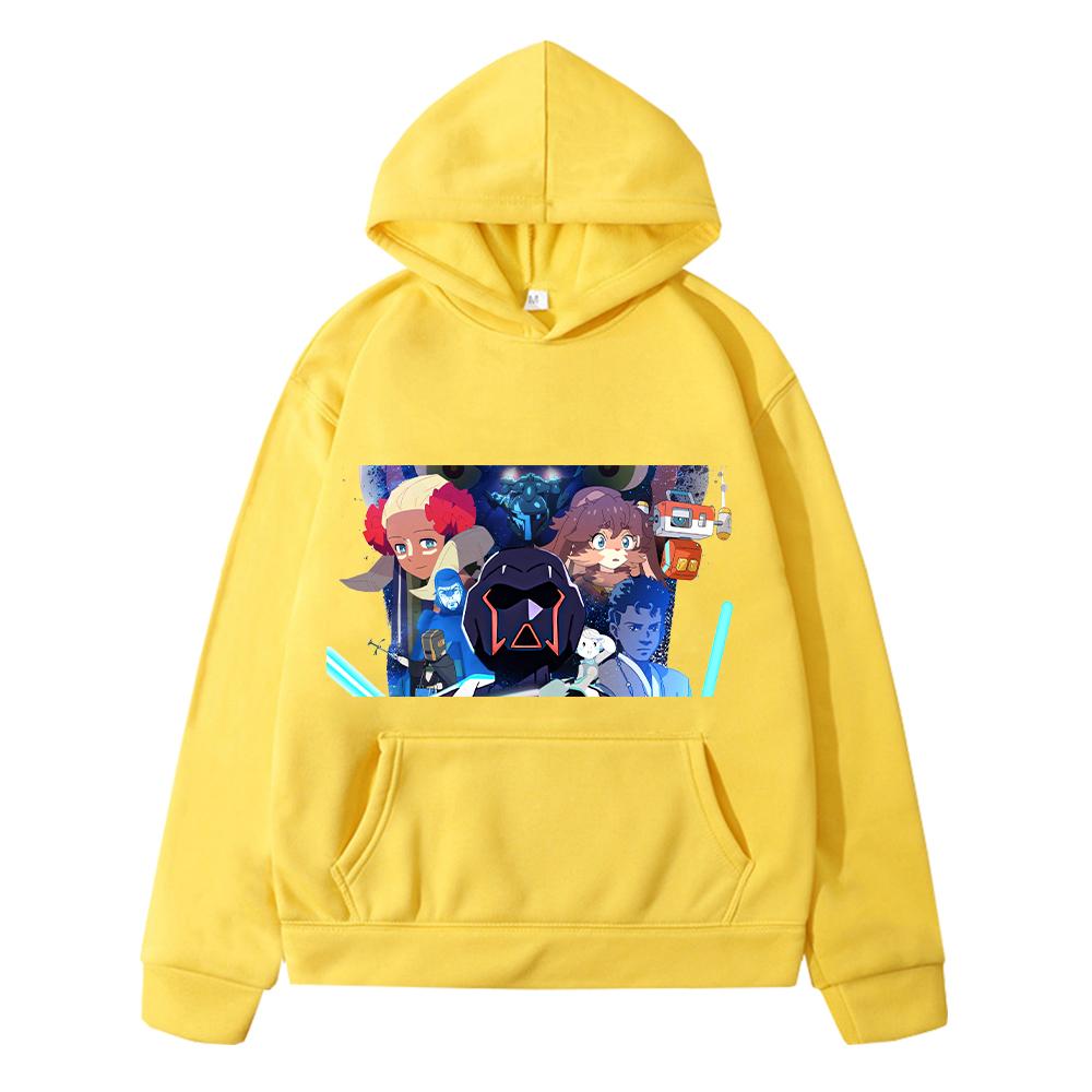 Звездные войны принт аниме толстовка Флисовая толстовка y2k sudadera Kawaii толстовка с капюшоном Мультяшная куртка мальчик пуловер детская одежда для девочек