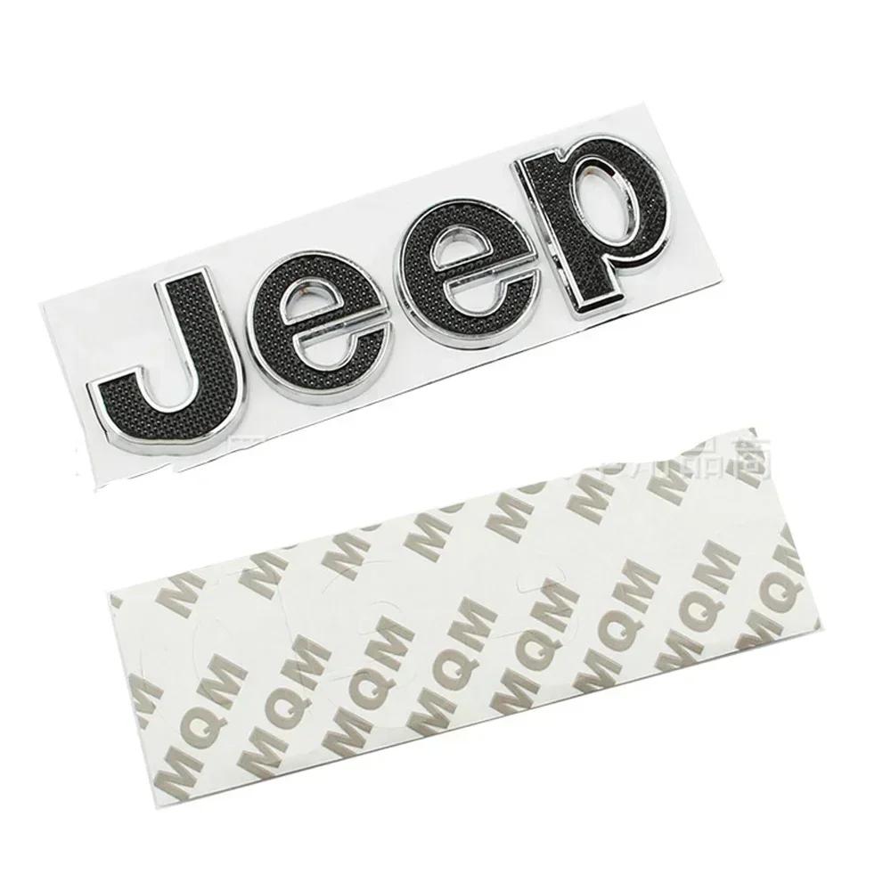 New Car Sticker Auto Front Rear Emblem Side Tail Sticker 4X4 Badge for JEEP Grand Cherokee Wrangler Renegade Compass Patriot
