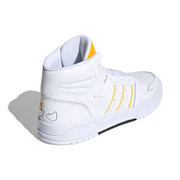 Adidas Кроссовки унисекс Gudetama X  Neo Entrap со средней высотой верха Белые FY2961
