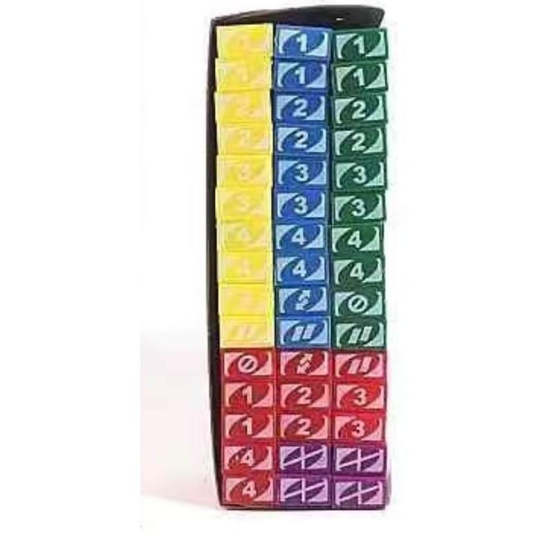 Большие английские французские кубики для складывания Семейная игра для вечеринок Развивающая игрушка для детей