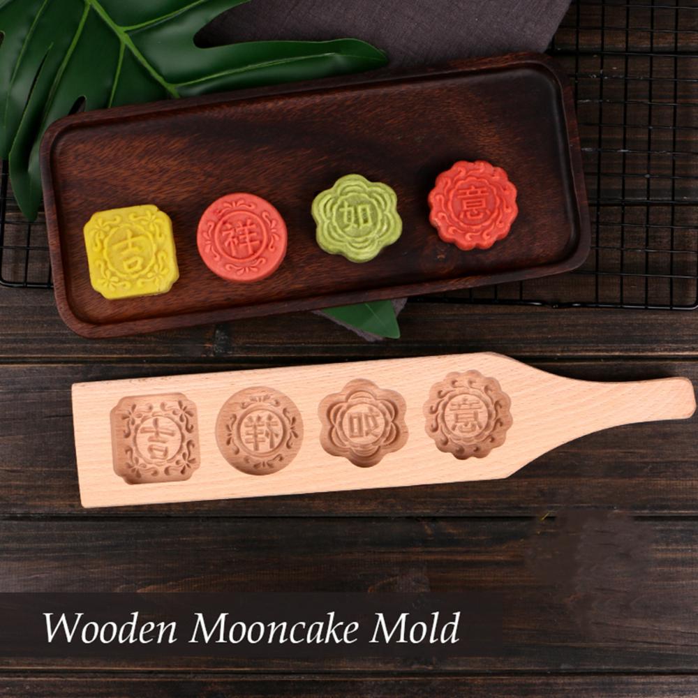 Oriental Baking Kitchen Pastry Moon Cake Mould Ma'amoul Form Mooncake Mold Cookie Stamp
