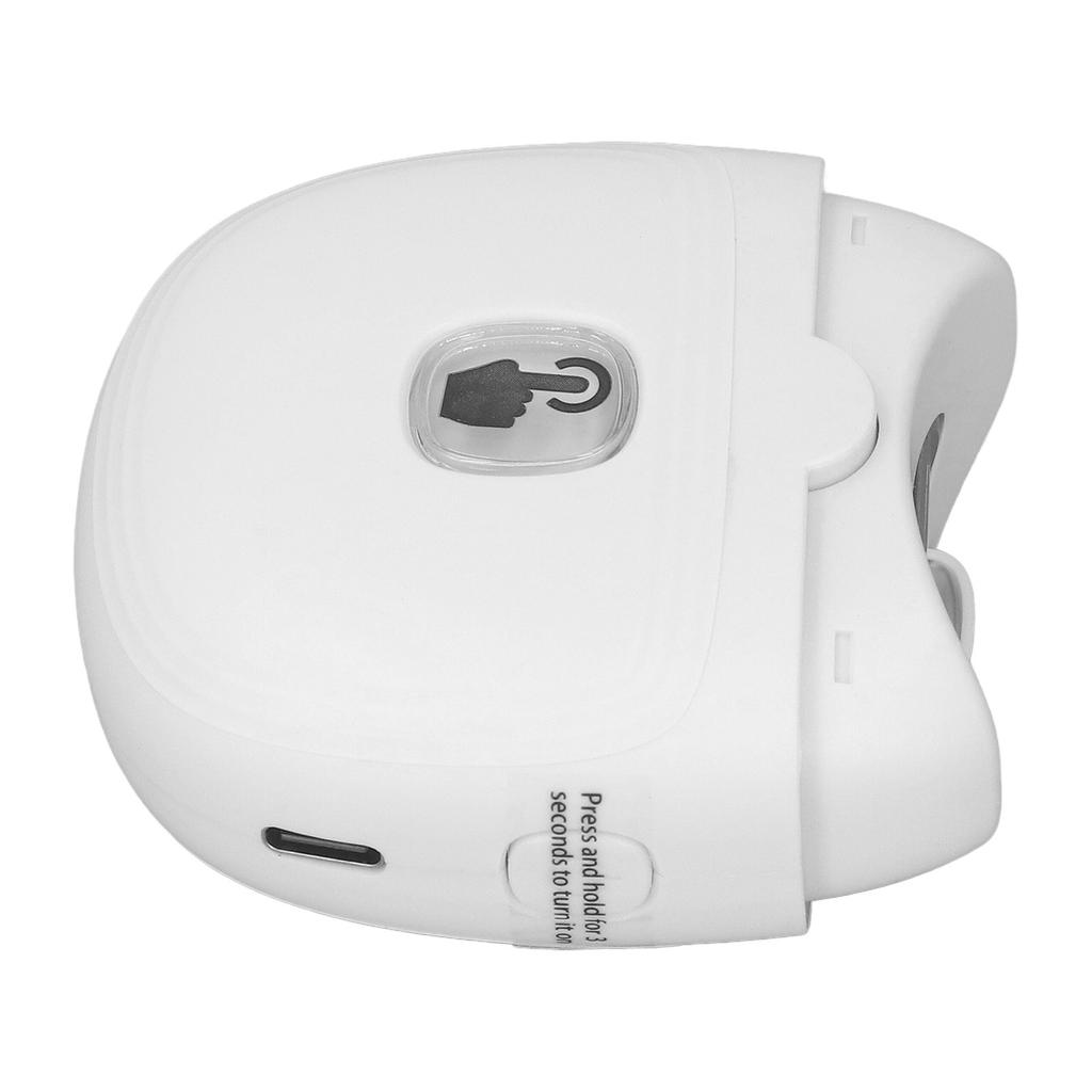 Electric Automatic Nail Clipper Rechargeable Intelligent Safety Nail Trimmer for Baby Adults White