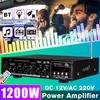 220В 2-канальный USB/SD AUX Вход 500Вт HIFI bluetooth Усилитель мощности Аудио Караоке Автомобильный Домашний кинотеатр Цифровой усилитель