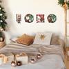 Рождественский слоган, мультяшная кукла Санта-Клаус, украшение стены спальни, гостиной, наклейки