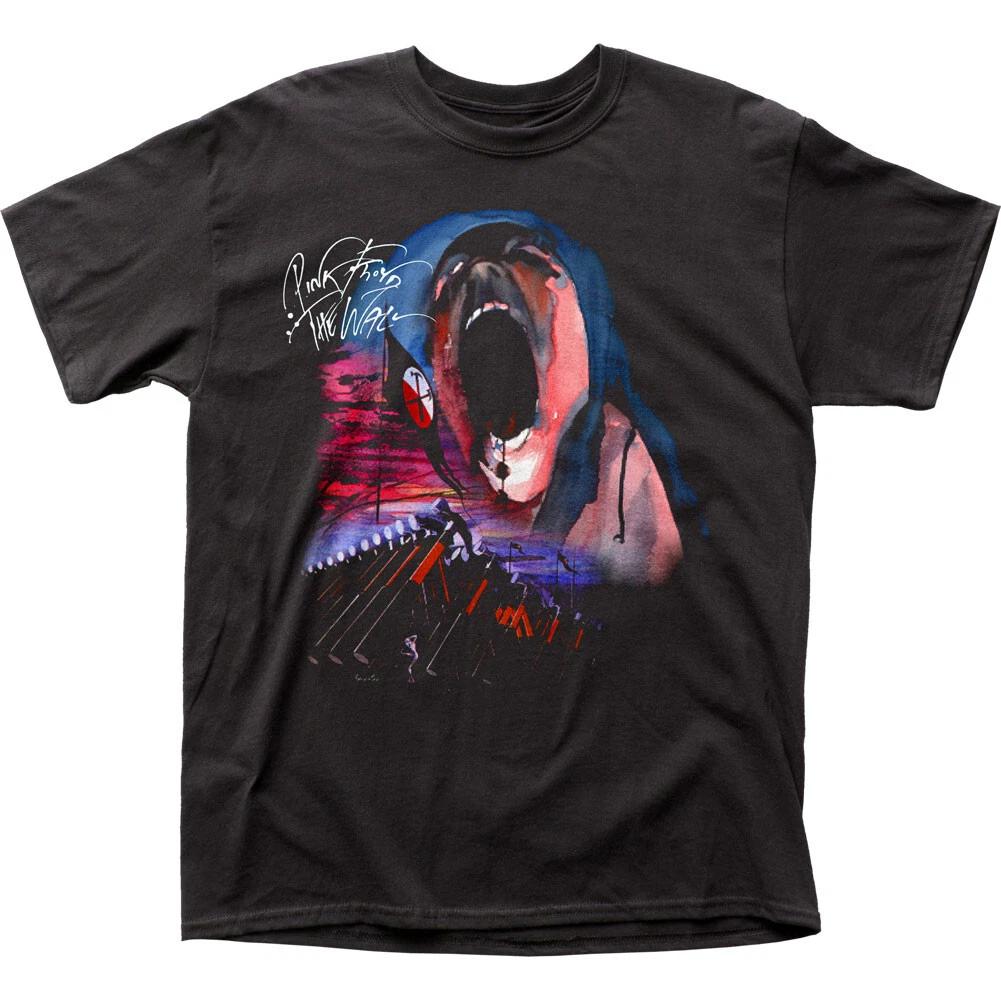 Pink Floyd Hammer March With Face T Shirt Mens Rock and Roll Classic Tee Black