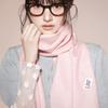 RECLOW RECLOW LAND 100% Cashmere Muffler Pink