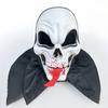Маска на пол-лицаМаска на Хэллоуин Смешная Смешная Маска на все лицо Макияж Вечеринка Тайна Комната побега Страшная Маска с лицом призрака Клоун Реквизит