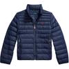 Polo Хлопковая стеганая куртка, упаковываемая, с длинными рукавами, детская, детские куртки 323969870-002
