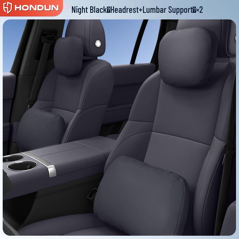 Shijie 06 Car Headrest & Lumbar Support Pillow Set
