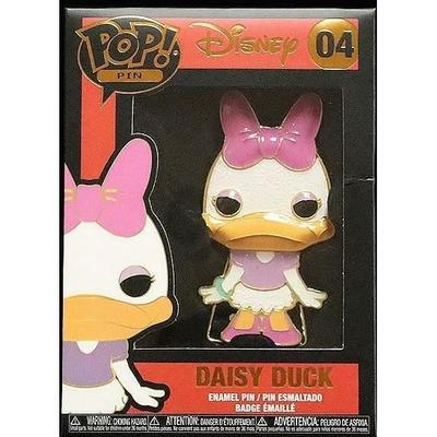 Funko POP! Дисней - Значок Большого Размера Дейзи Дак #04 Эмалированный