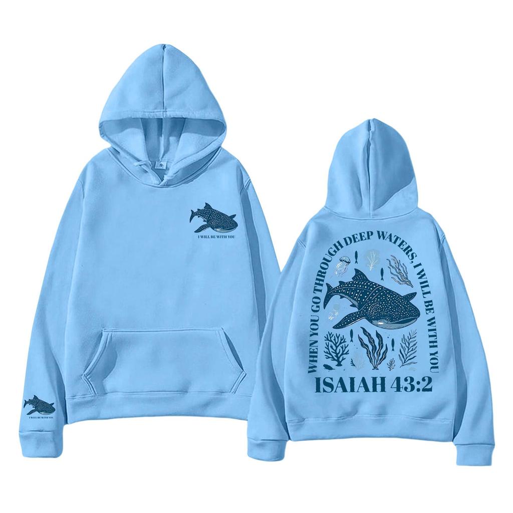 Unisex Lightweight Long-Sleeved Pullover Hoodie With Pockets And Print