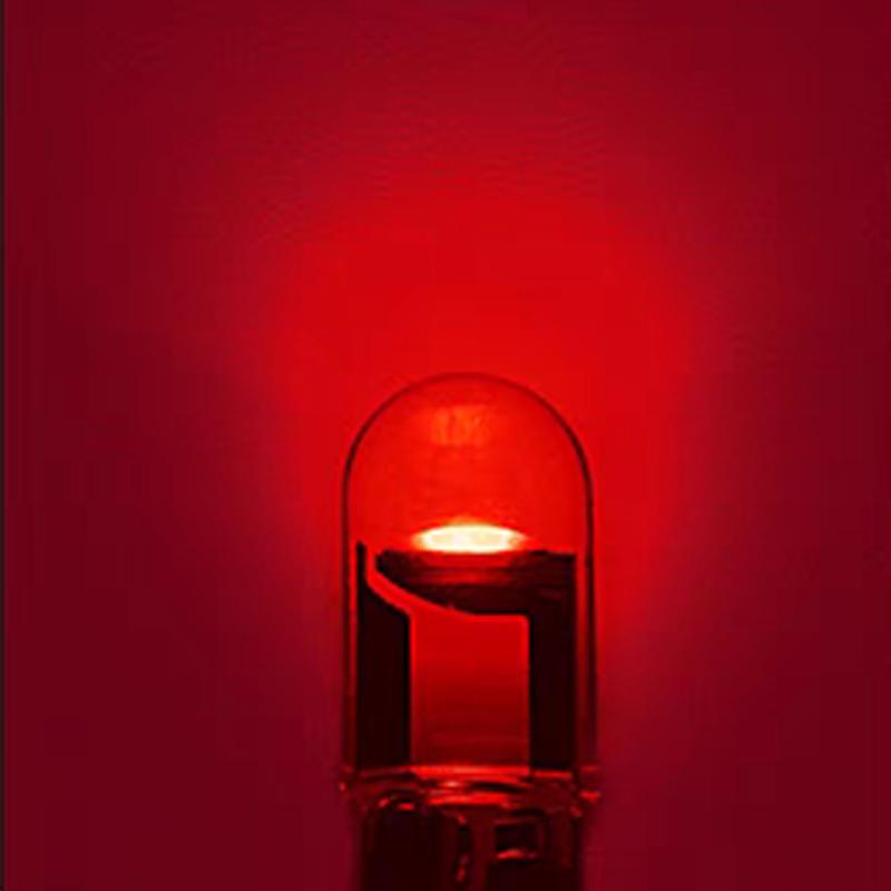 Автомобильный светодиодный фонарь T10 W5W Canbus Glass, автомобильный фонарь COB, прозрачный, 6000K, плафон для чтения, габаритный фонарь, клиновидная лампа для номерного знака, 168 194 192, постоянный ток 12 В