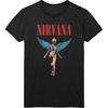 Nirvana-Курт Кобейн-Ангельская - Черная футболка