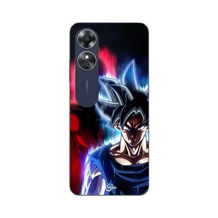 Coque - MANIACASE - Oppo A17 - Noir - Dragon Ball Z - Souple
