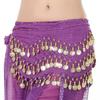 For Thailand/India/Arab Tassels Show Costumes Belly Dance Belt Dancer Skirt Waist Chain Hip Scarf