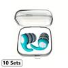 HUAK 1Pair Sleeping Ear Plugs Noise Reduction Tapones Oido Ruido Soft Oordopjes Earplug Waterproof Tapones Para Dormir Earplugs