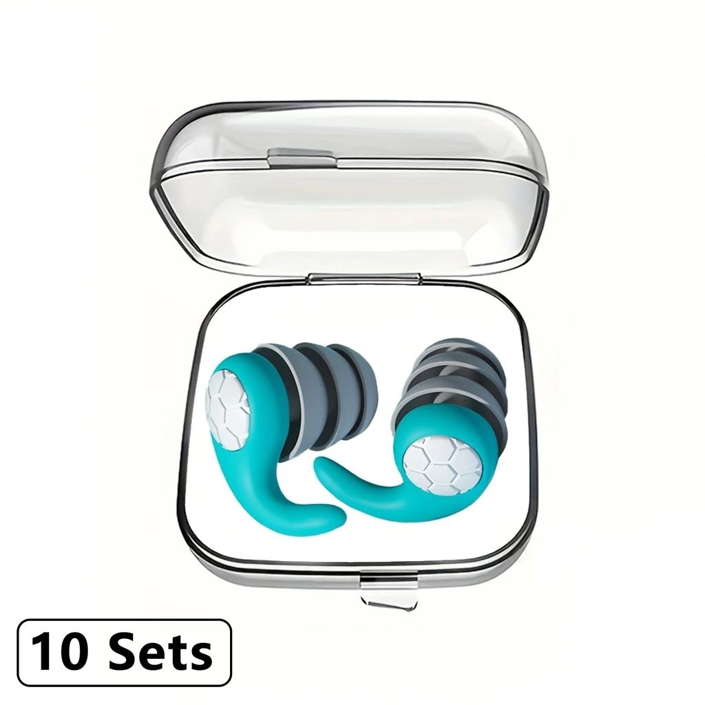 HUAK 1Pair Sleeping Ear Plugs Noise Reduction Tapones Oido Ruido Soft Oordopjes Earplug Waterproof Tapones Para Dormir Earplugs