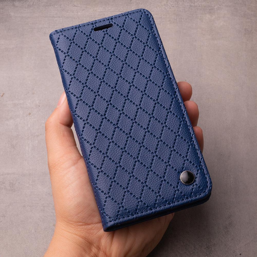 Etui Smart Caro Do Iphone 16E / 17E Granatowe