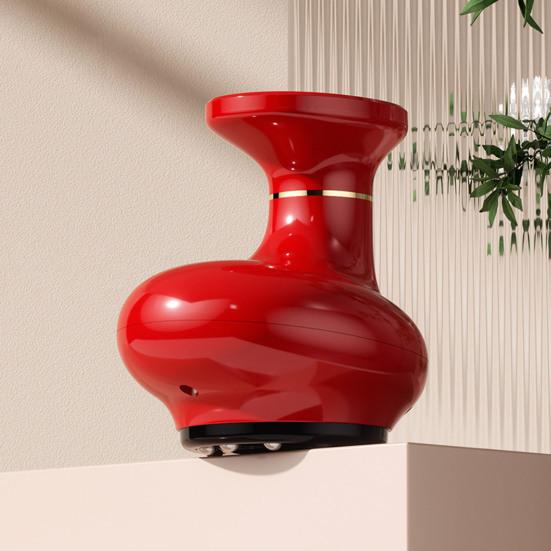 Electric Gua Sha Device LED Display USB Rechargeable Portable Travel Cordless Heating Vibration Massage Cupping Machine Tools