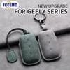 For Geely Series Car Smart Key Case Cover Key Pack Remote Protection Sleeve Buckle Rope Special Auto Accessories Multi Styles