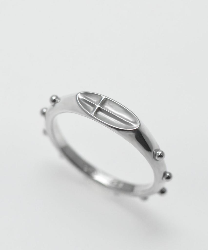 Серебряное кольцо-розарий Vivus Classic Oval