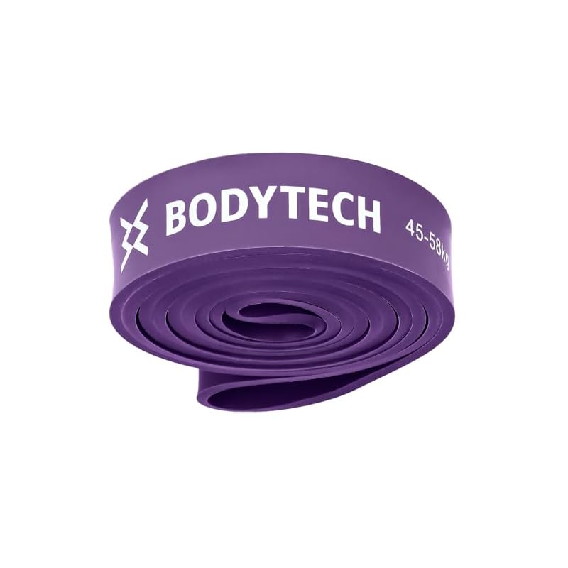 Bodytech Power Band, Сопротивление 45-58 кг, Тренировочная трубка, Трубка для подтягиваний, Эспандер, Силовые тренировки, Подтягивания, Подтягивания на брусьях, Уход за пожилыми,