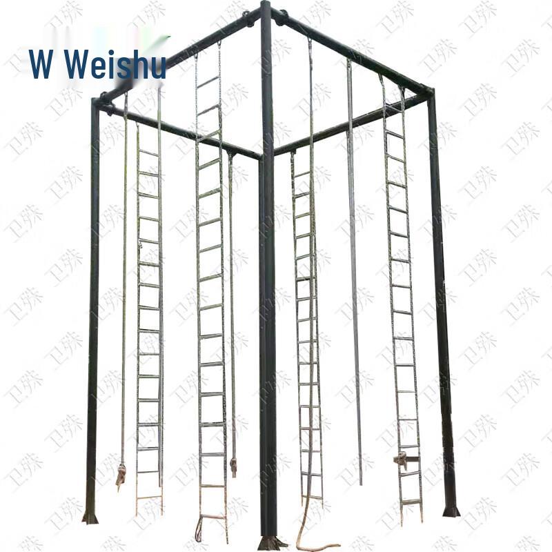 Weishu Outdoor Tetrahedron Climbing Frame