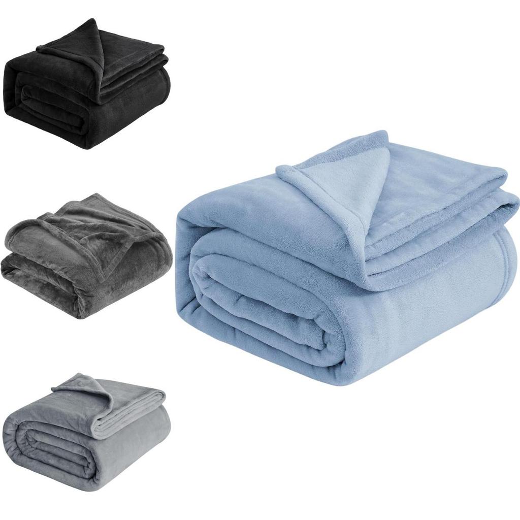 Плюшевое одеяло легкого дизайна для декора гостиной