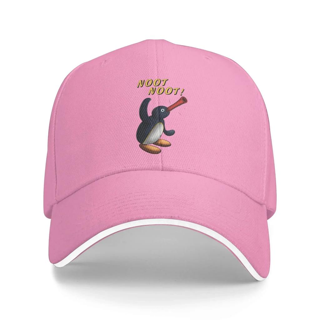 Noot Noot Pingu Sun Baseball Cap Summer Streetwear Trucker Hat For Unisex Women Outdoor Gym Baseball Caps