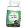 Пробиотик и Пребиотик, Probiotic + Prebiotic Gummies, 60таб Ежевика (69280023)