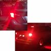 2pcs Red Strobe Flashing Blinking LED Lamp Brake Tail Light Parking Safety 12V High Power 7443 7440 LED Strobe Light Bulbs